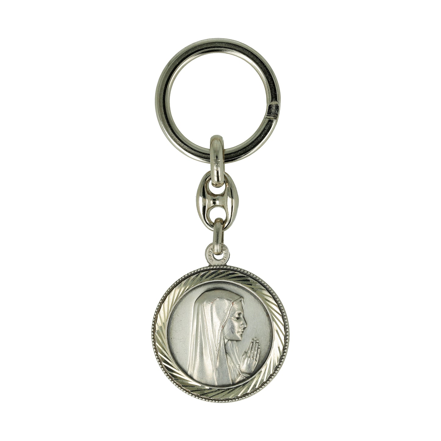 Keychain Lourdes Grotto Maria Redondo. Souvenirs from Italy