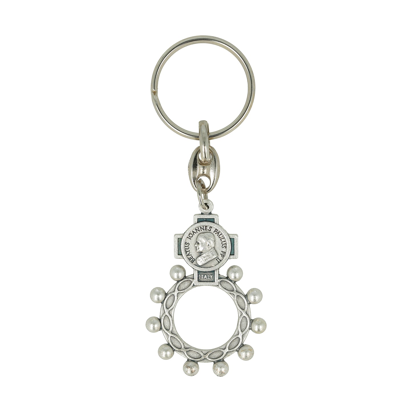 Keychain Rigid Decenario Juan Pablo ll. Souvenirs from Italy