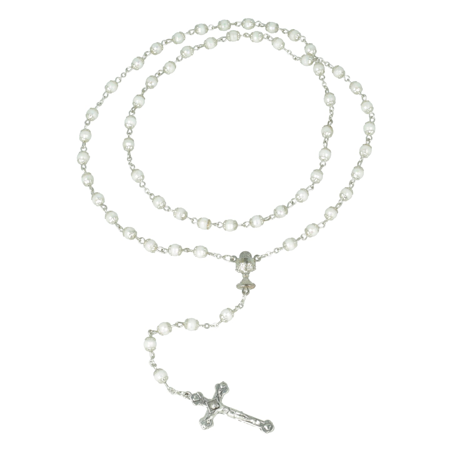 Rosary Communion Center Chalice And Cross. Souvenirs from Italy