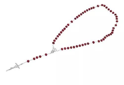 Original Rome Rosewood Scented Rosary Souvenirs from Italy