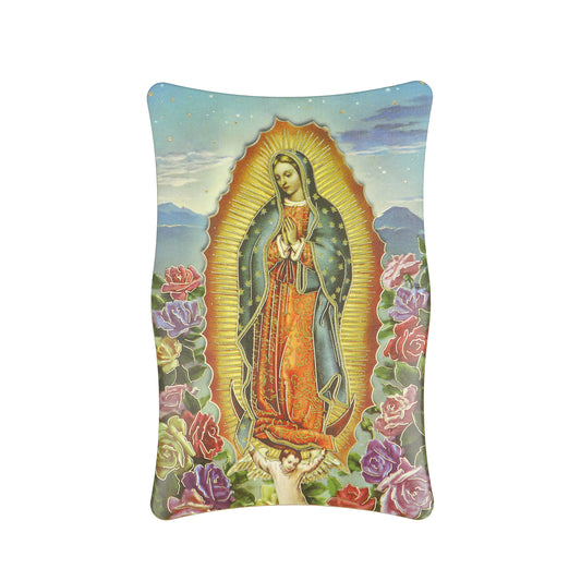 Religion Virgin Guadalupe Framed Simil Wood Resin Souvenir