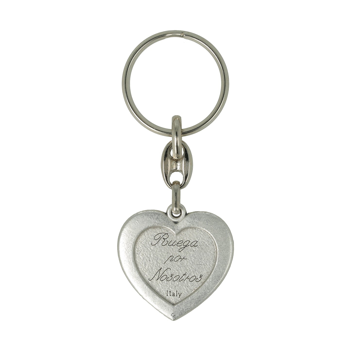 Keychain Sacred Heart Pray for Us.  Souvenirs from Italy