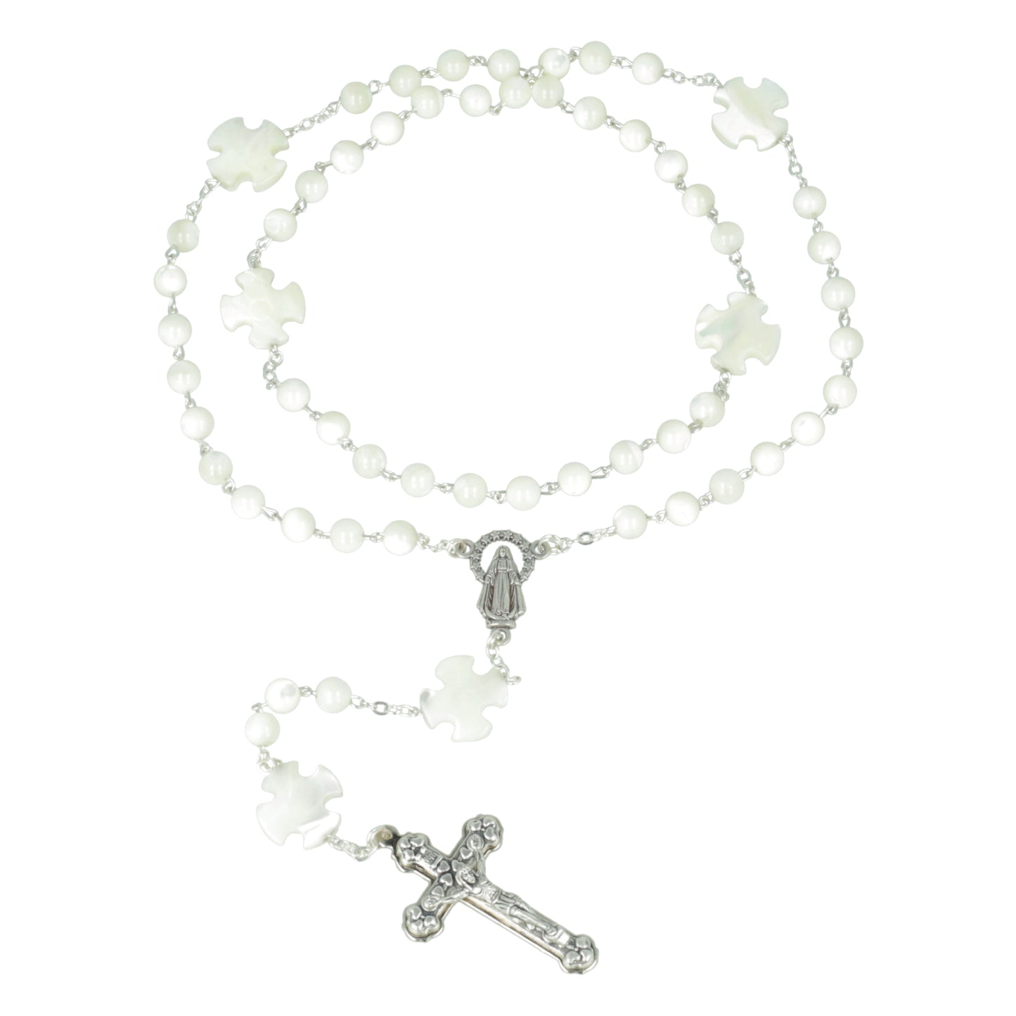 Vero Original Mother Pearl Rosary Souvenirs from Italy