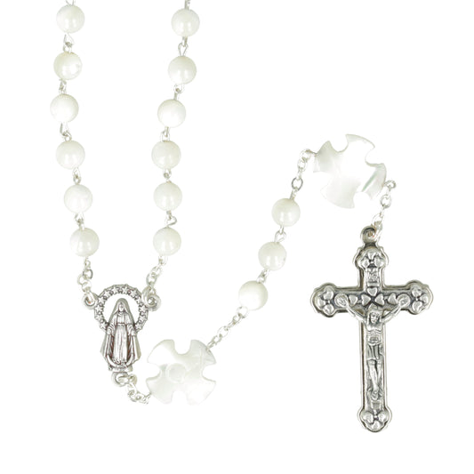 Vero Original Mother Pearl Rosary Souvenirs from Italy